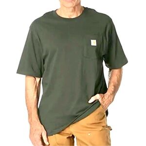 Carhartt  Sz XL Men’s T-Shirt Loose Fit Olive Green